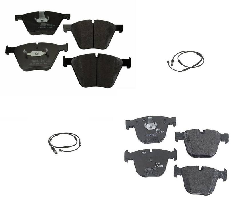 BMW Disc Brakes Kit - Pads Front and Rear